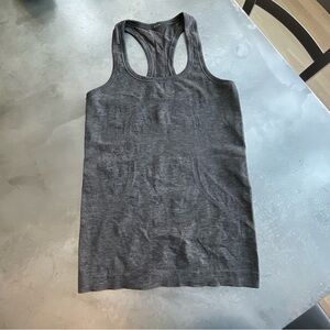 lululemon athletica Heather Gray Tank Top